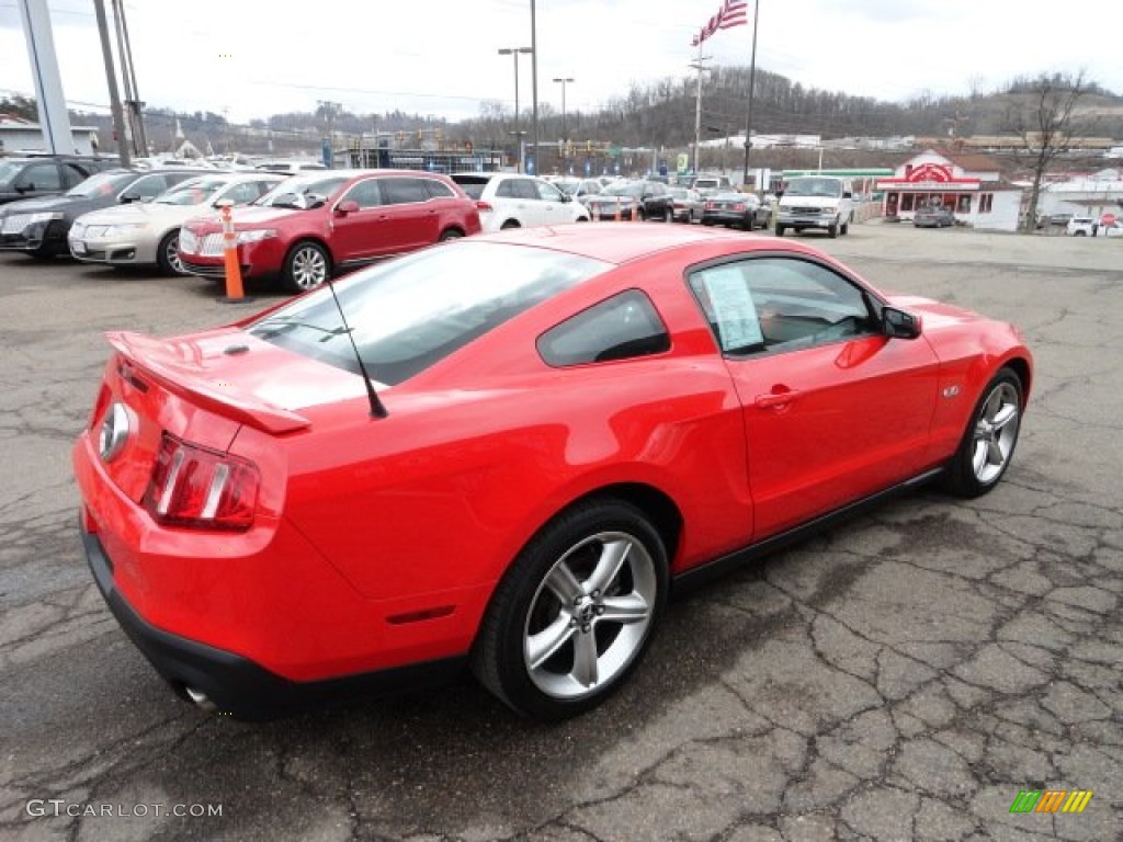 2011 Mustang GT Premium Coupe - Race Red / Charcoal Black photo #4