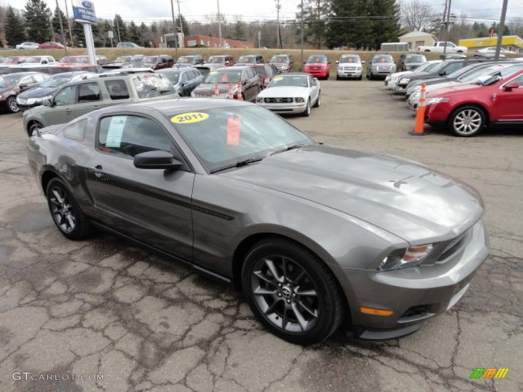 2011 Mustang V6 Mustang Club of America Edition Coupe - Sterling Gray Metallic / Charcoal Black photo #6