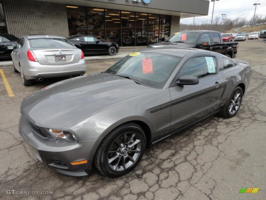 2011 Mustang V6 Mustang Club of America Edition Coupe - Sterling Gray Metallic / Charcoal Black photo #8