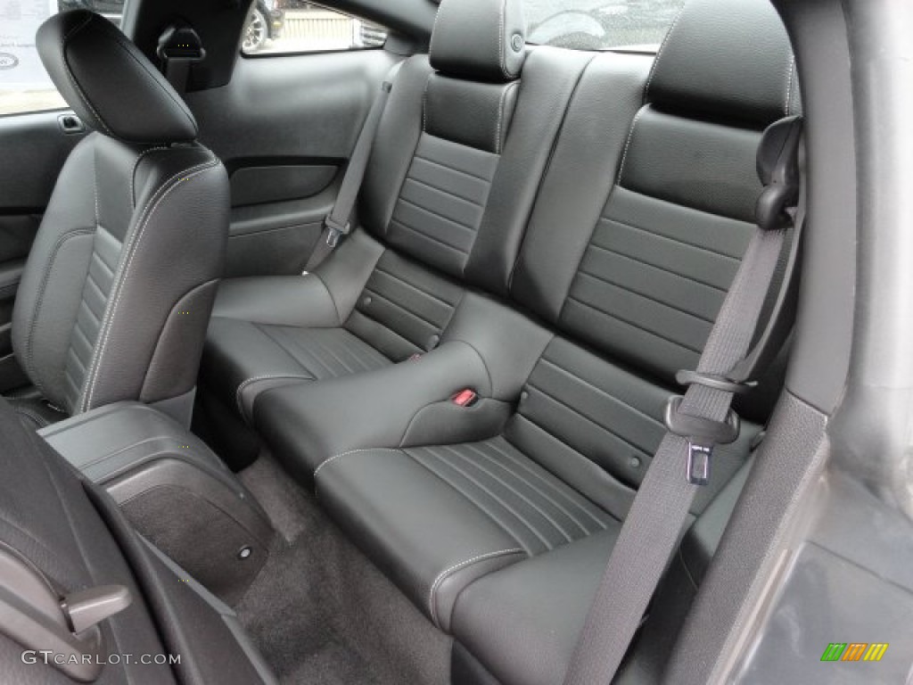2011 Ford Mustang V6 Mustang Club of America Edition Coupe Rear Seat Photo #61523725