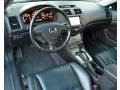 Black 2005 Honda Accord EX V6 Coupe Dashboard