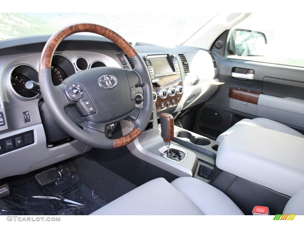 Graphite Interior 2012 Toyota Tundra Platinum CrewMax 4x4 Photo #61523833