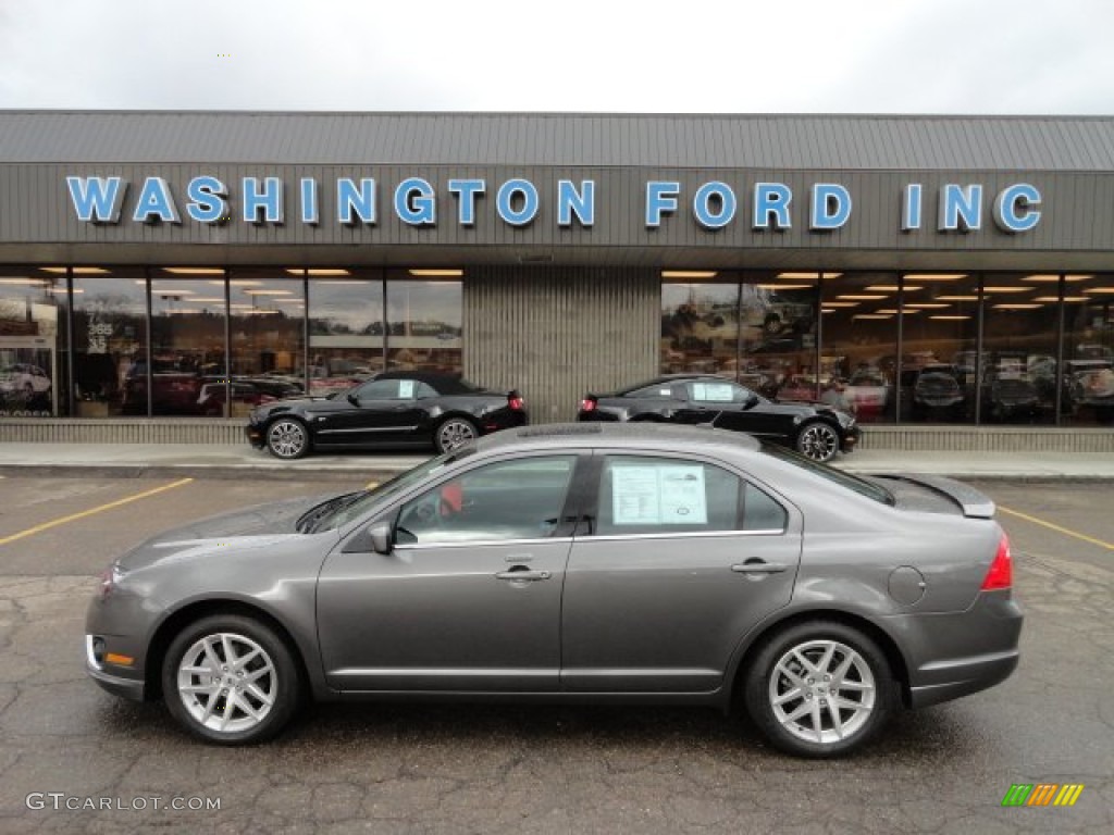 2010 Fusion SEL V6 - Sterling Grey Metallic / Charcoal Black photo #1