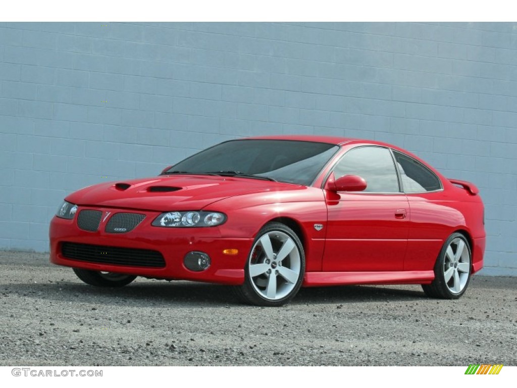 2006 Torrid Red Pontiac Gto Coupe 61499737 Car Color