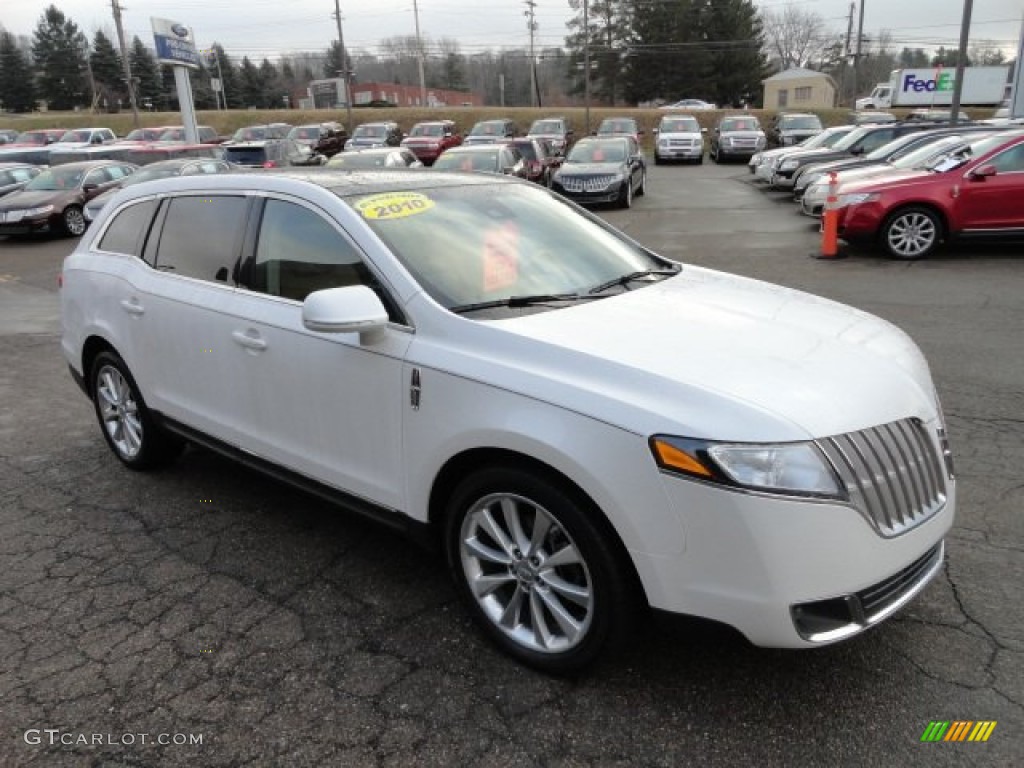 White Platinum Metallic Tri-Coat 2010 Lincoln MKT AWD EcoBoost Exterior Photo #61524358