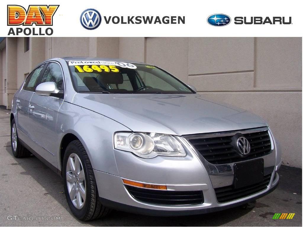 2006 Passat 2.0T Sedan - Reflex Silver Metallic / Classic Grey photo #1