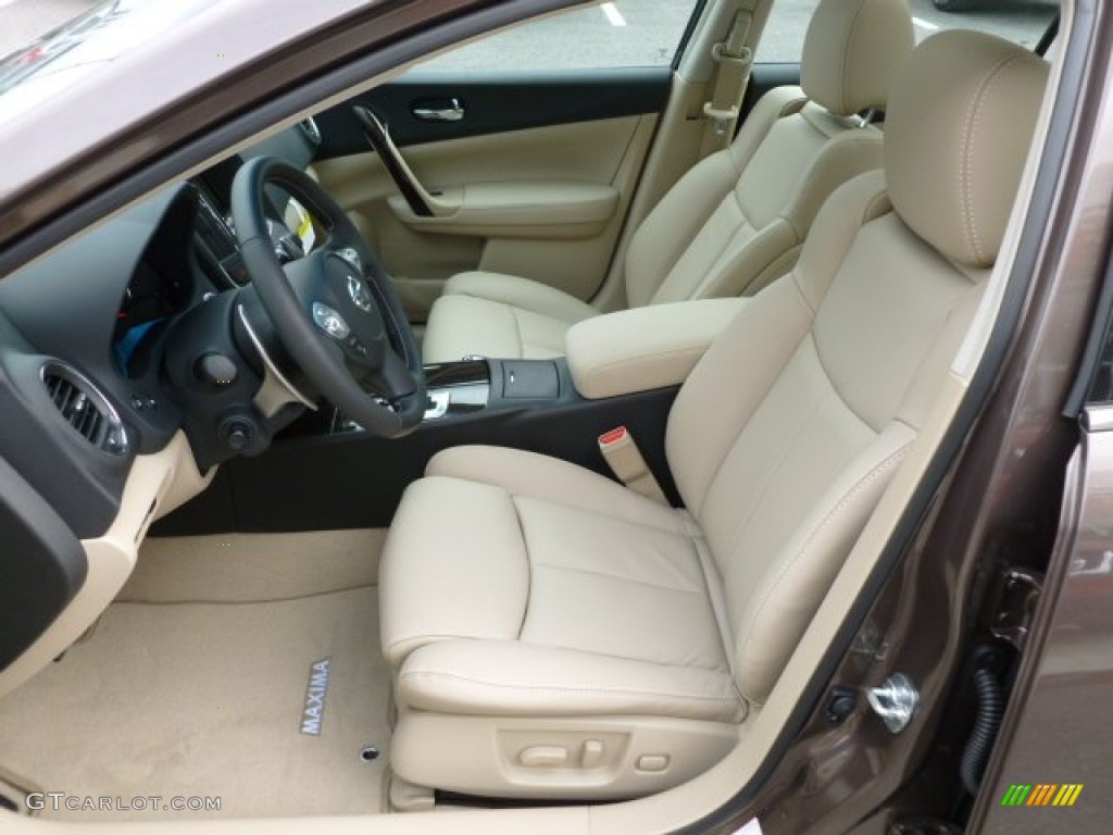 2012 Nissan Maxima 3.5 SV Premium Front Seat Photo #61524964