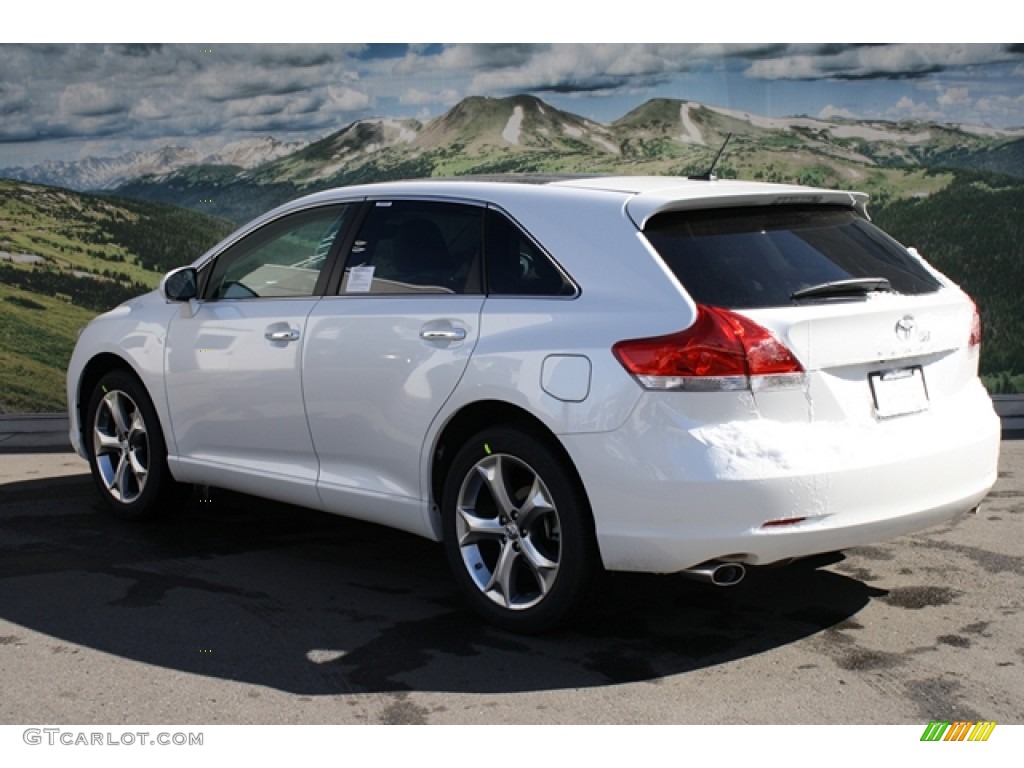 2012 Venza Limited AWD - Blizzard White Pearl / Ivory photo #3