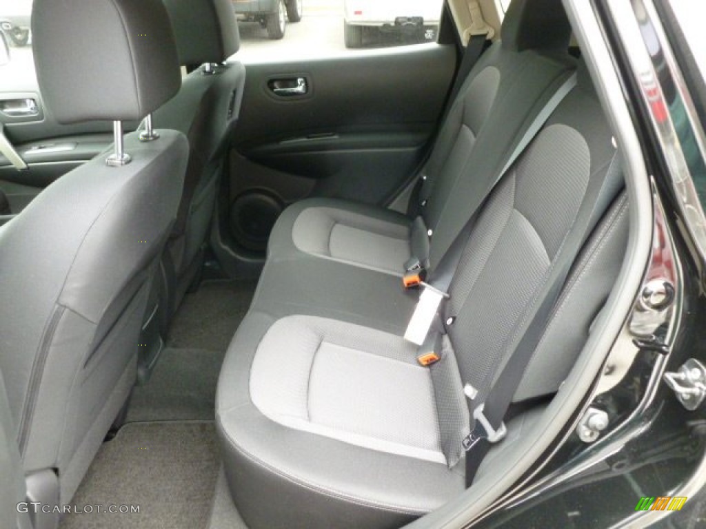 2012 Nissan Rogue SV AWD Rear Seat Photo #61525135