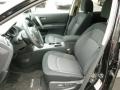 2012 Nissan Rogue Black Interior Front Seat Photo