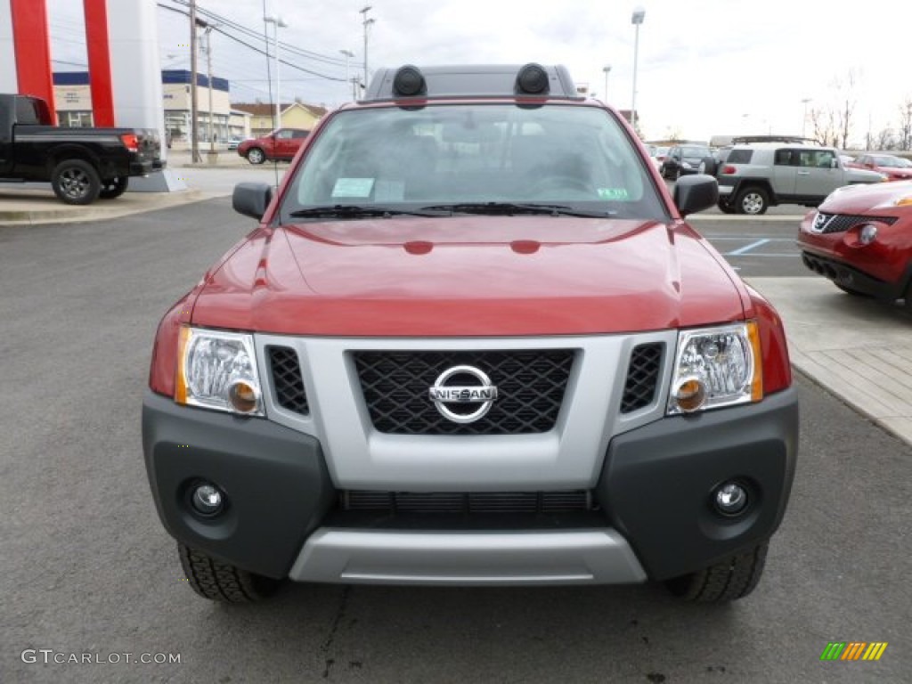 Lava Red 2012 Nissan Xterra Pro-4X 4x4 Exterior Photo #61525204