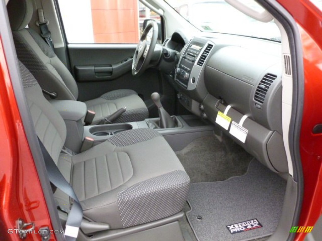 Pro 4X Gray/Steel Interior 2012 Nissan Xterra Pro-4X 4x4 Photo #61525312