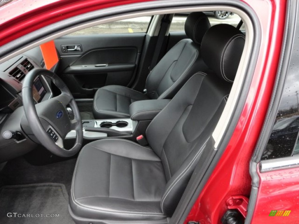 2010 Fusion SEL V6 - Red Candy Metallic / Charcoal Black photo #10