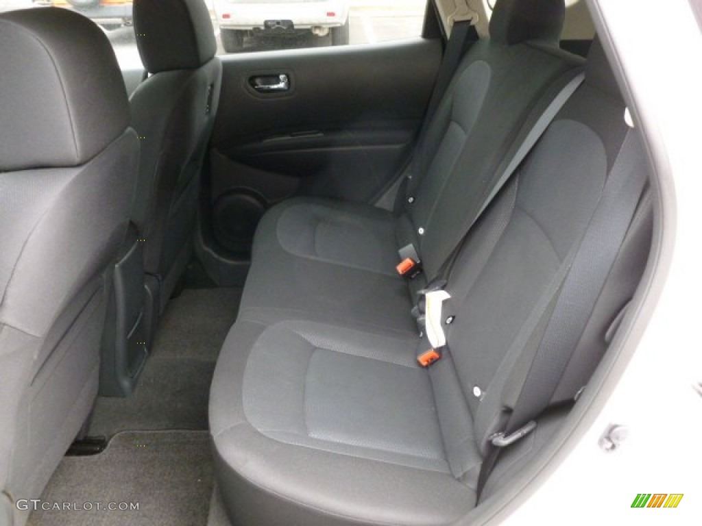 Black Interior 2012 Nissan Rogue S Special Edition AWD Photo #61525504