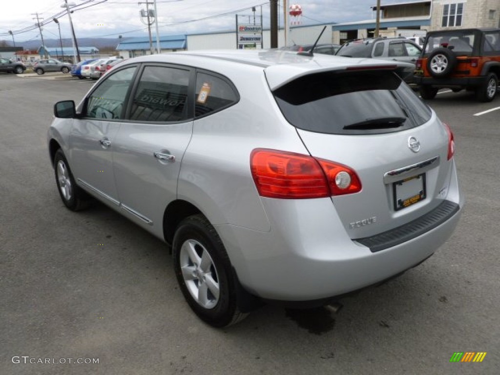 2012 Rogue S Special Edition AWD - Brilliant Silver / Black photo #5