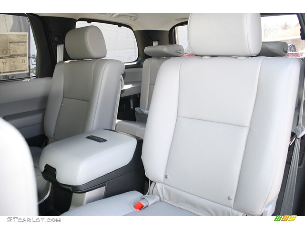 Graphite Gray Interior 2012 Toyota Sequoia Platinum 4WD Photo #61525792