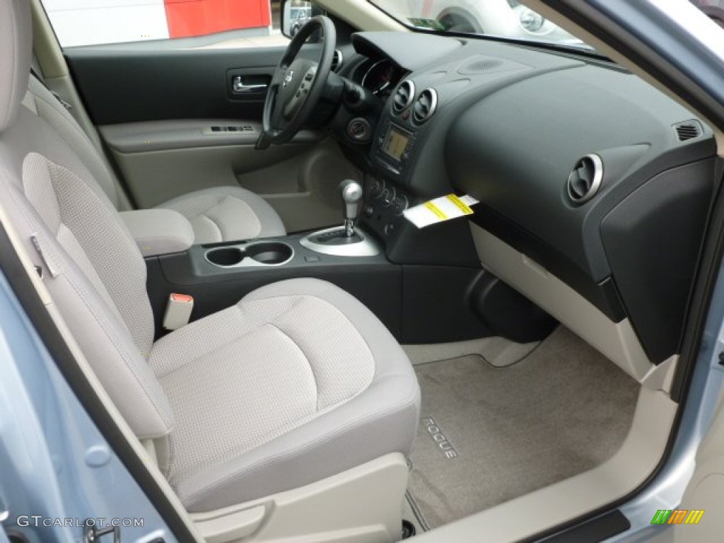 Gray Interior 2012 Nissan Rogue SV AWD Photo #61525966