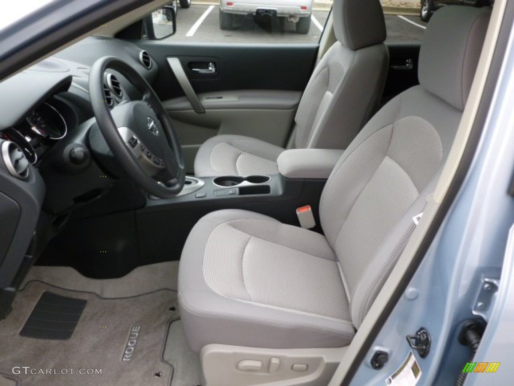 Gray Interior 2012 Nissan Rogue SV AWD Photo #61526008