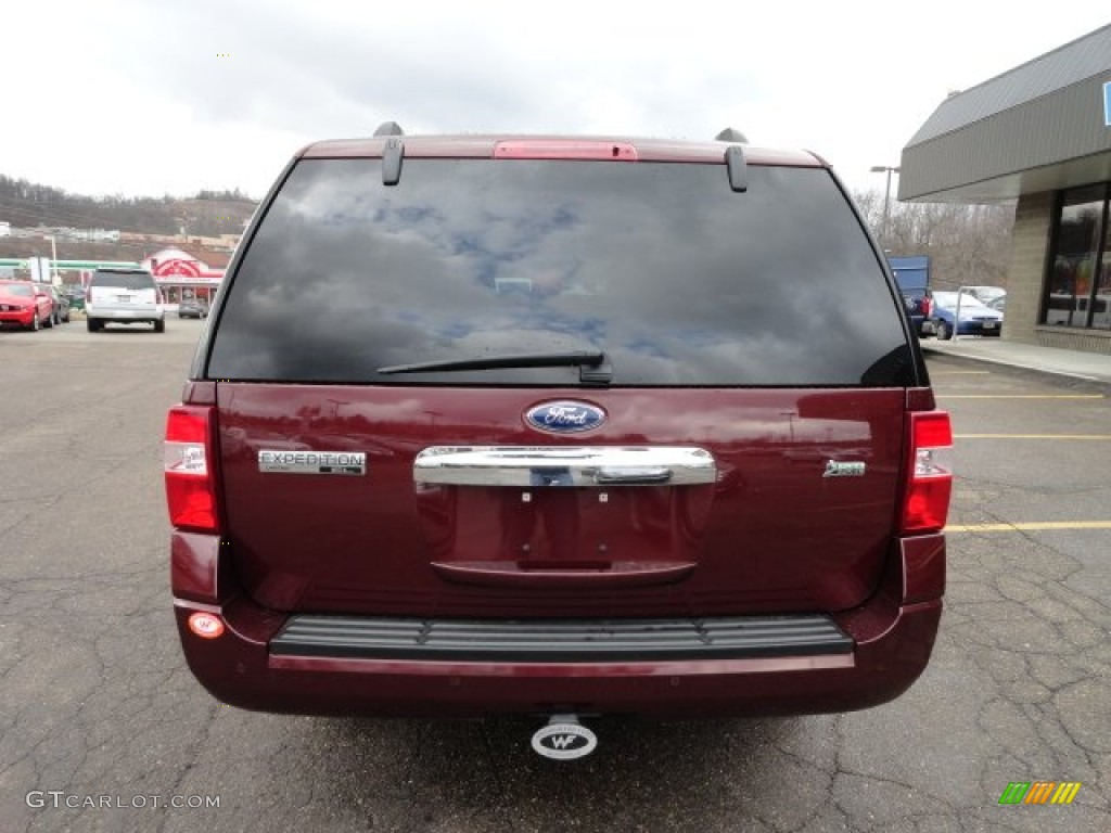 2011 Expedition EL Limited 4x4 - Royal Red Metallic / Charcoal Black photo #3