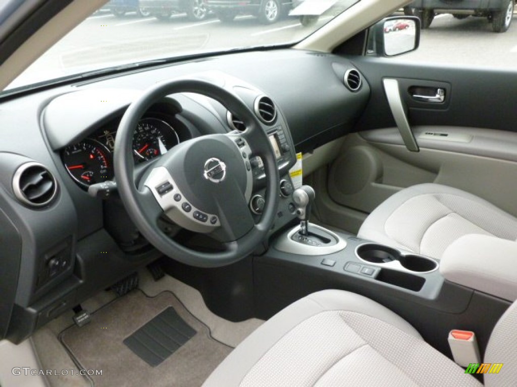 Gray Interior 2012 Nissan Rogue SV AWD Photo #61526015