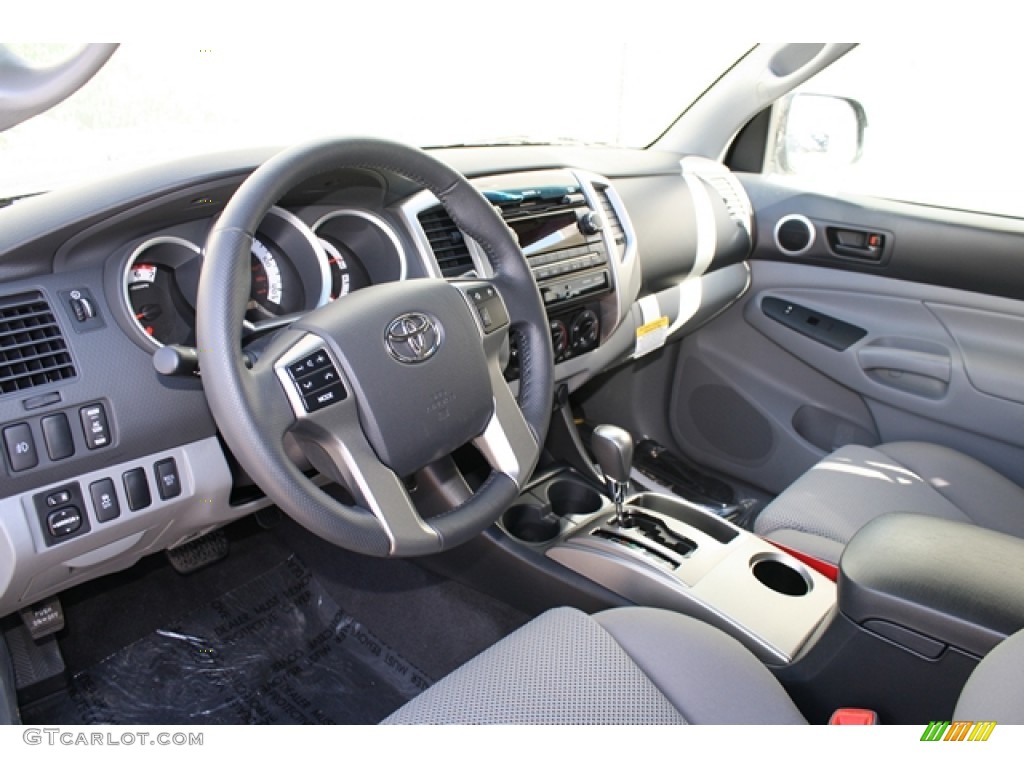 Graphite Interior 2012 Toyota Tacoma V6 TRD Sport Double Cab 4x4 Photo #61526236