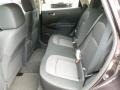 2012 Nissan Rogue Black Interior Rear Seat Photo