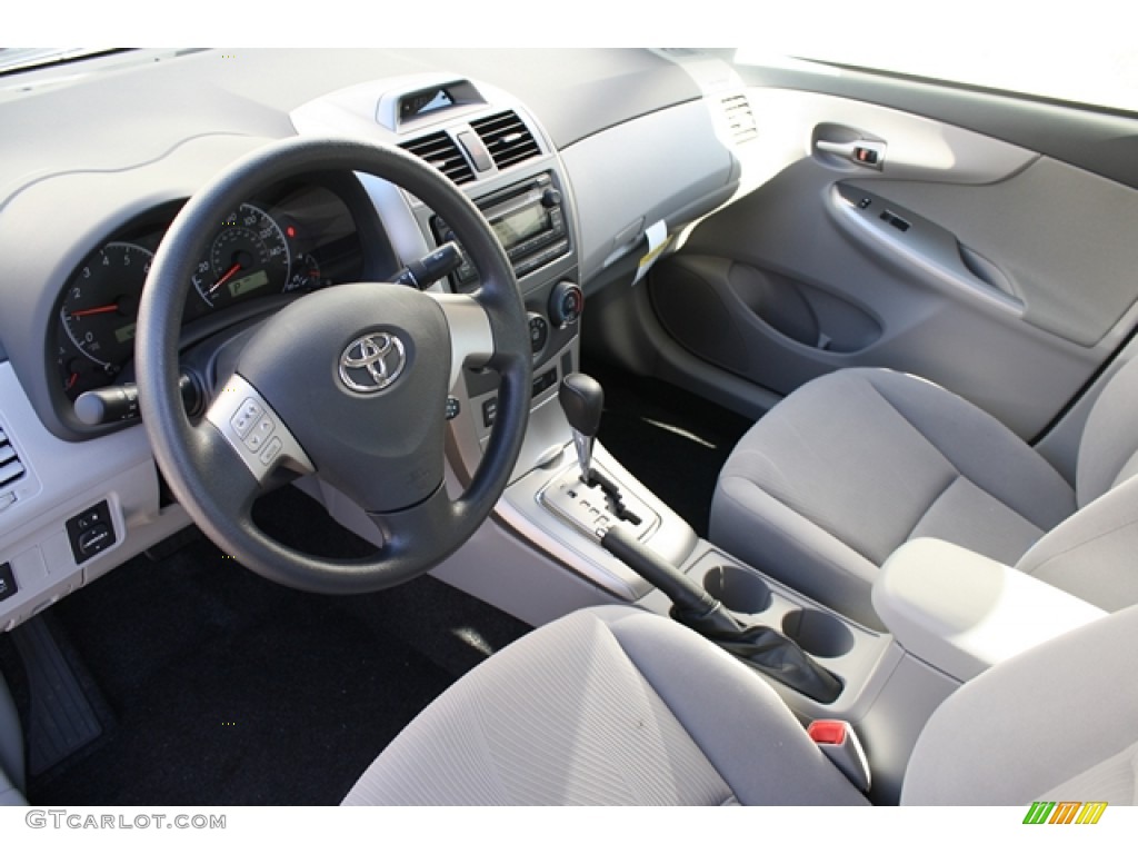 2012 Corolla LE - Nautical Blue Metallic / Ash photo #5