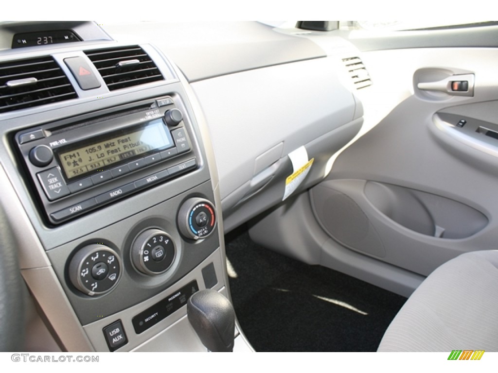 2012 Corolla LE - Nautical Blue Metallic / Ash photo #6
