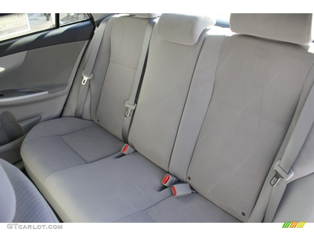 2012 Corolla LE - Nautical Blue Metallic / Ash photo #8