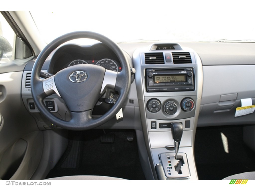 2012 Corolla LE - Nautical Blue Metallic / Ash photo #10