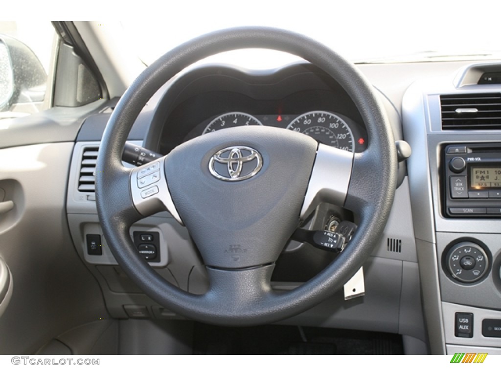 2012 Corolla LE - Nautical Blue Metallic / Ash photo #11