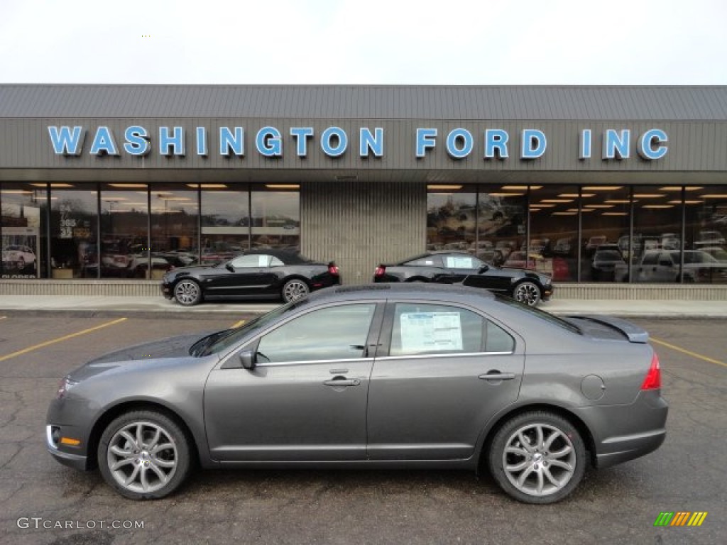 2012 Fusion SEL V6 AWD - Sterling Grey Metallic / Charcoal Black photo #1