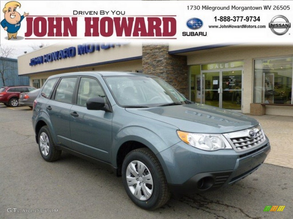 Sage Green Metallic Subaru Forester