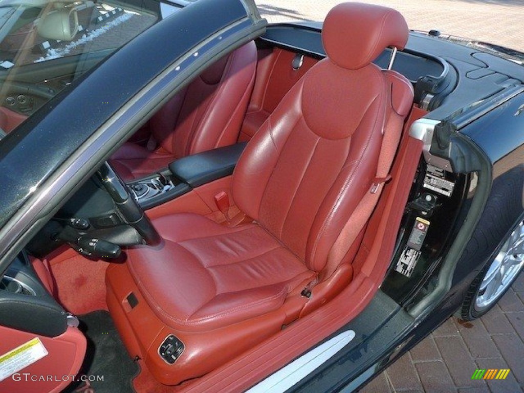 2005 Mercedes-Benz SL 500 Roadster Front Seat Photo #61528069