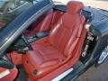 2005 Mercedes-Benz SL Berry Red/Charcoal Interior Front Seat Photo