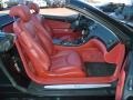 Berry Red/Charcoal 2005 Mercedes-Benz SL 500 Roadster Interior Color