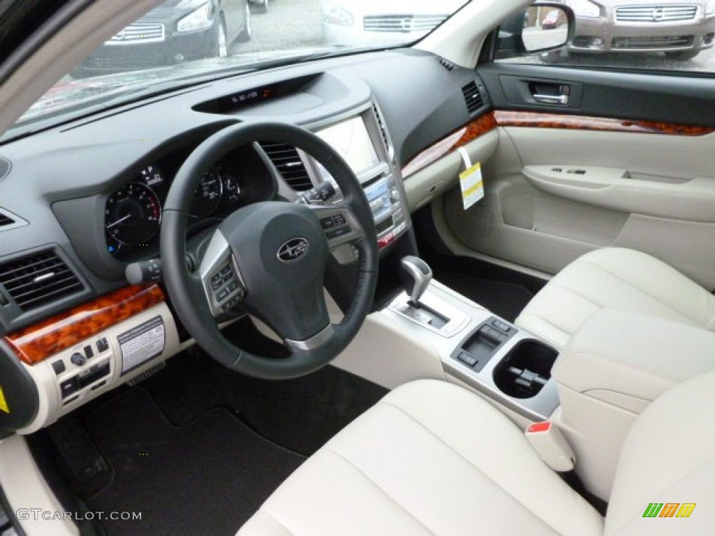 Warm Ivory Interior 2012 Subaru Outback 3.6R Limited Photo #61528339
