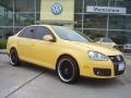 2007 Fahrenheit Yellow Volkswagen Jetta GLI Fahrenheit Edition Sedan  photo #1