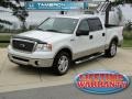 2008 Oxford White Ford F150 Lariat SuperCrew  photo #1