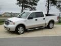 2008 Oxford White Ford F150 Lariat SuperCrew  photo #9