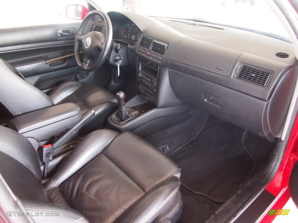 2000 Volkswagen GTI GLX VR6 Black Dashboard Photo #61530348