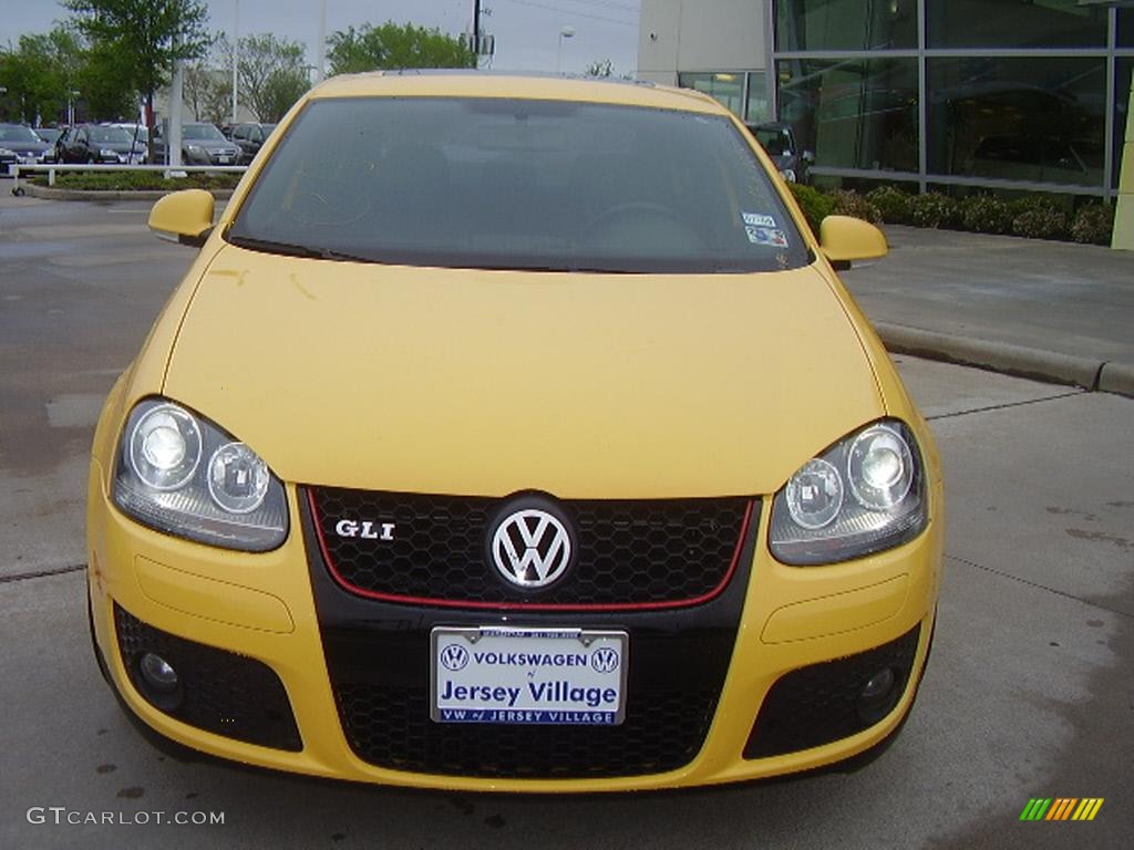 2007 Jetta GLI Fahrenheit Edition Sedan - Fahrenheit Yellow / Anthracite photo #34