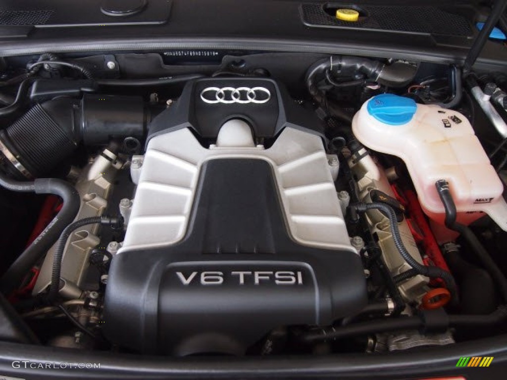 2009 Audi A6 3.0T quattro Sedan 3.0 Liter TFSI Supercharged DOHC 24-Valve VVT V6 Engine Photo #61530602