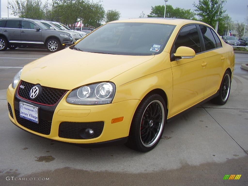 2007 Jetta GLI Fahrenheit Edition Sedan - Fahrenheit Yellow / Anthracite photo #35