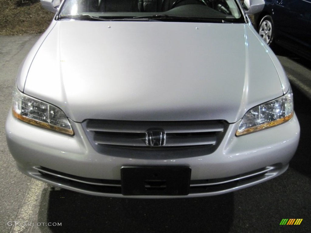 2002 Accord EX Sedan - Satin Silver Metallic / Quartz Gray photo #10