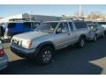 2000 Silver Ice Nissan Frontier XE V6 Extended Cab 4x4  photo #4