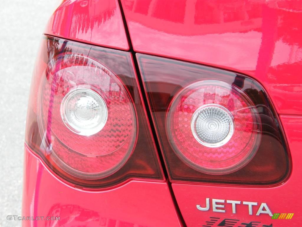 2008 Jetta SE Sedan - Salsa Red / Pure Beige photo #10