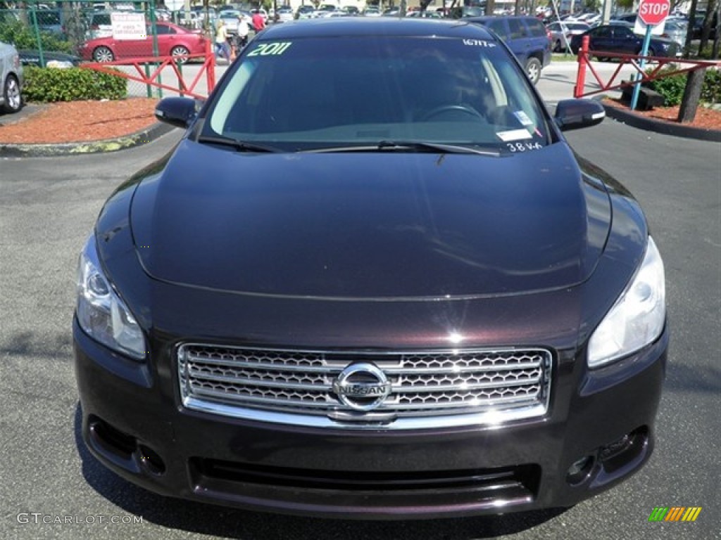 Crimson Black 2011 Nissan Maxima 3.5 S Exterior Photo #61533420