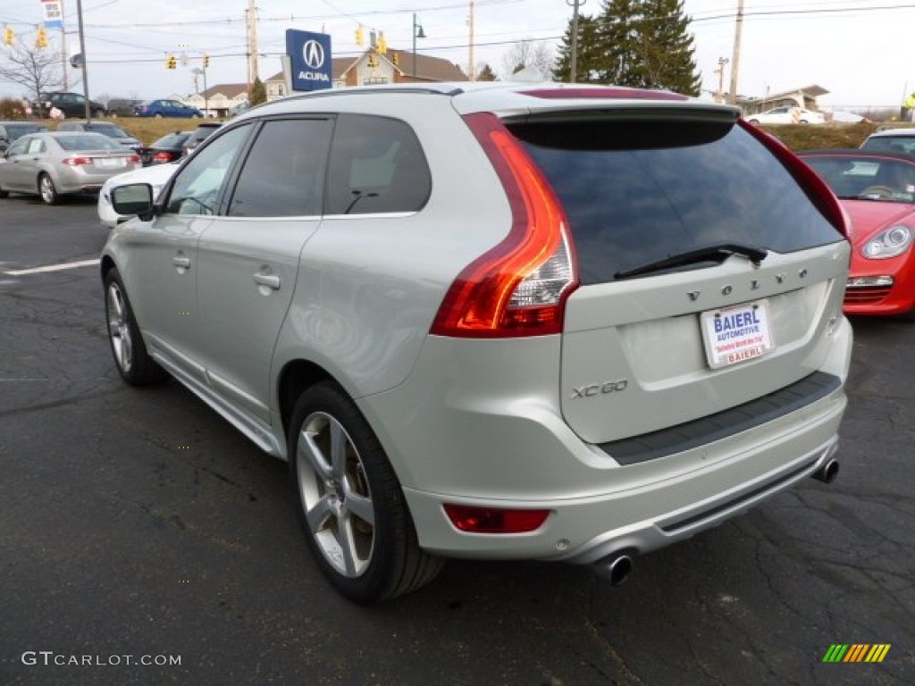 2011 XC60 T6 AWD R-Design - Cosmic White Metallic / R Design Off Black/Beige Inlay photo #4
