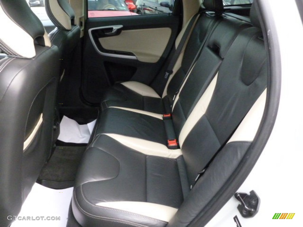 2011 XC60 T6 AWD R-Design - Cosmic White Metallic / R Design Off Black/Beige Inlay photo #13